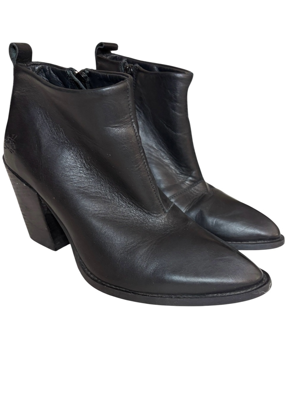 John Fluevog Entrance Room 406 Black Ankle Booties